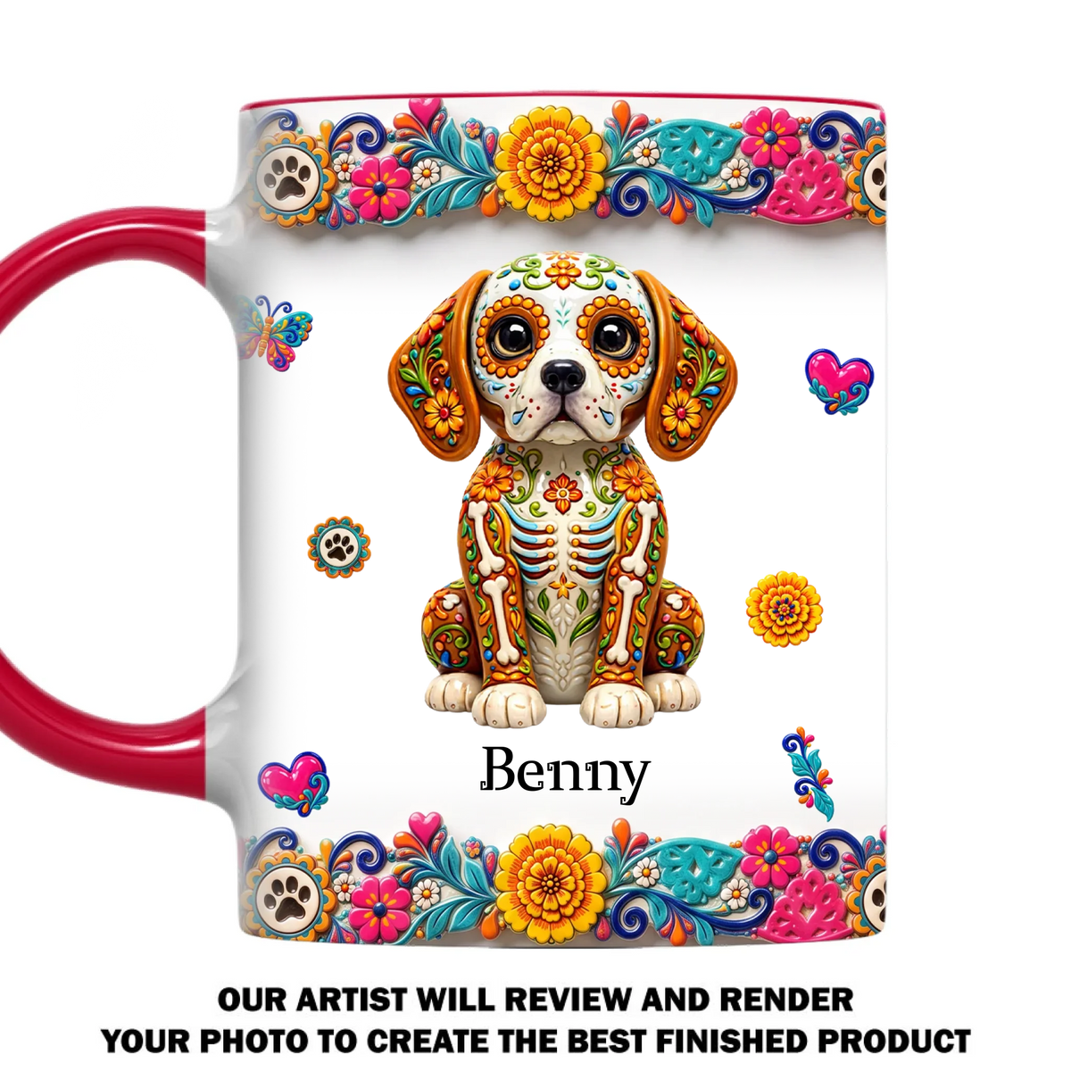 Custom Christmas Birthday Gifts For Pet Lovers • Fiesta Paws - Personalized Accent Mug