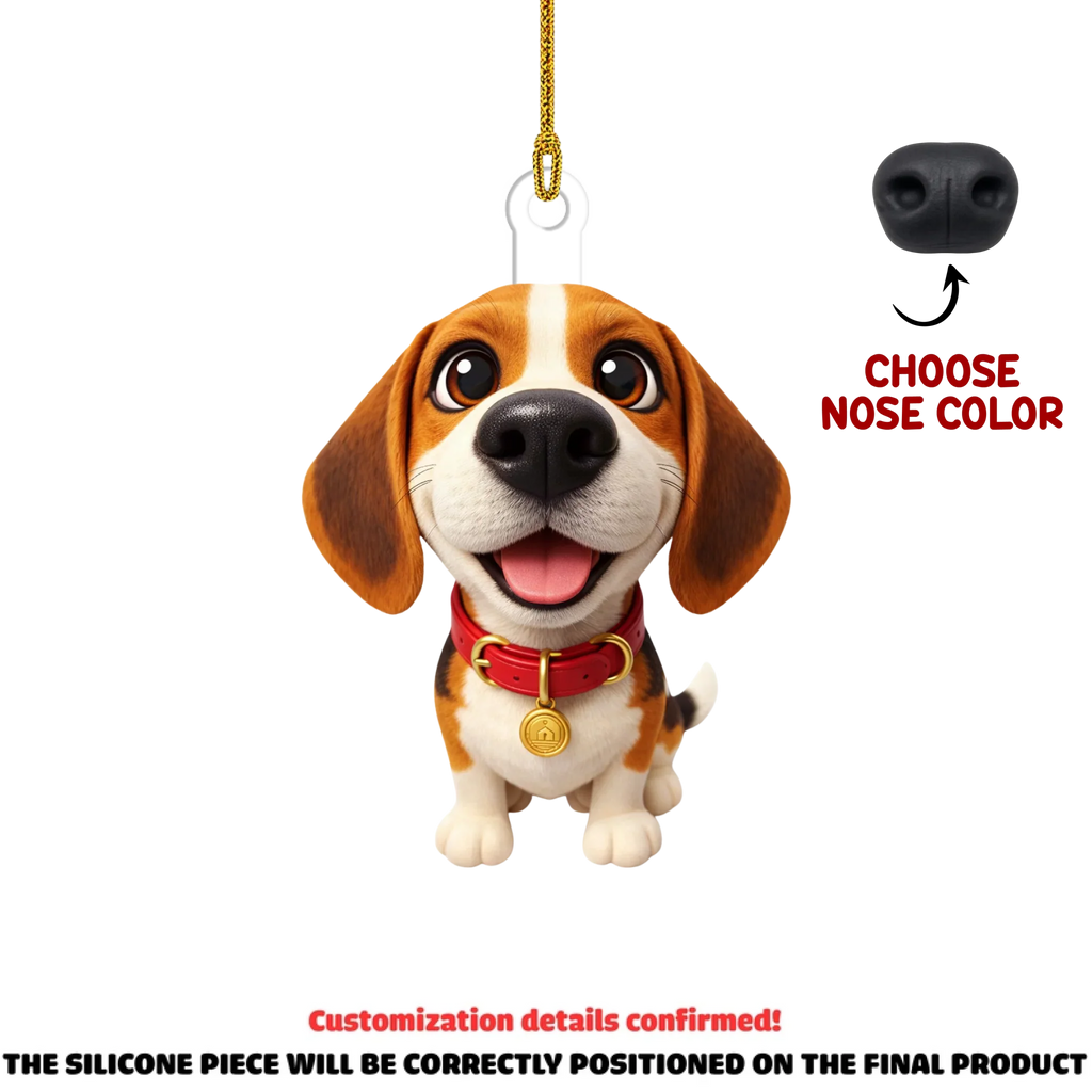 Boop My Nose - Personalized Nose Squishy Ornament