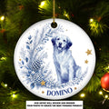 Custom Christmas Decor Home Birthday Gifts For Pet Lovers • The Best Gift Has Four Paws - Personalized Ceramic Ornament