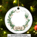 Custom Christmas Decor Home Birthday Gifts For Pet Lovers • Beloved Fur - Personalized Ceramic Ornament