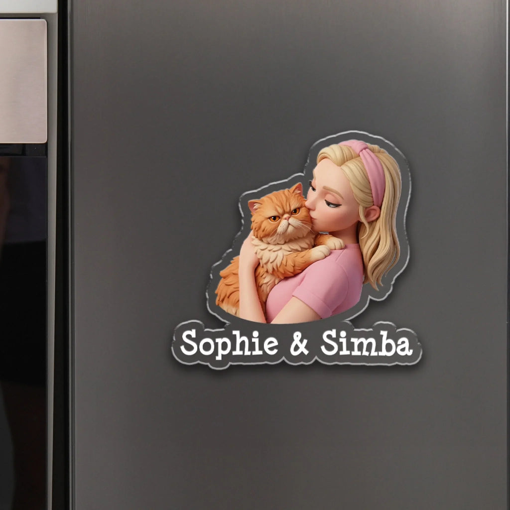 Inseparable Bond - Personalized Acrylic Magnet