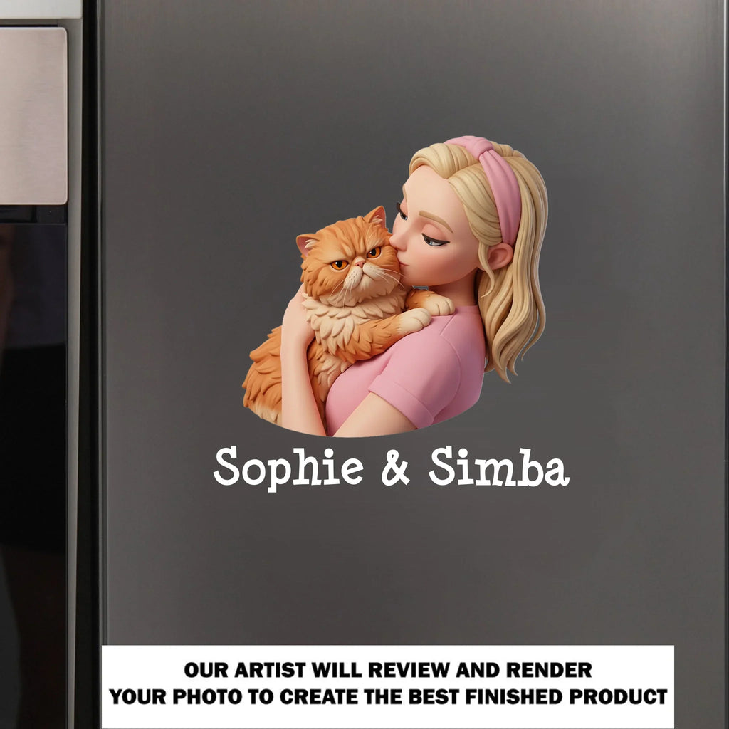 Inseparable Bond - Personalized Acrylic Magnet