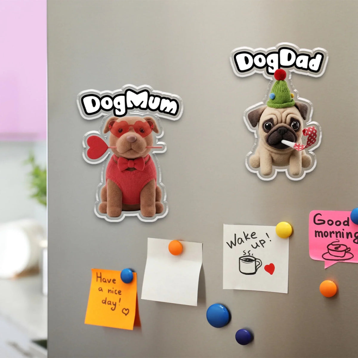 Cartoon Your Pet - Personalized Acrylic Magnet