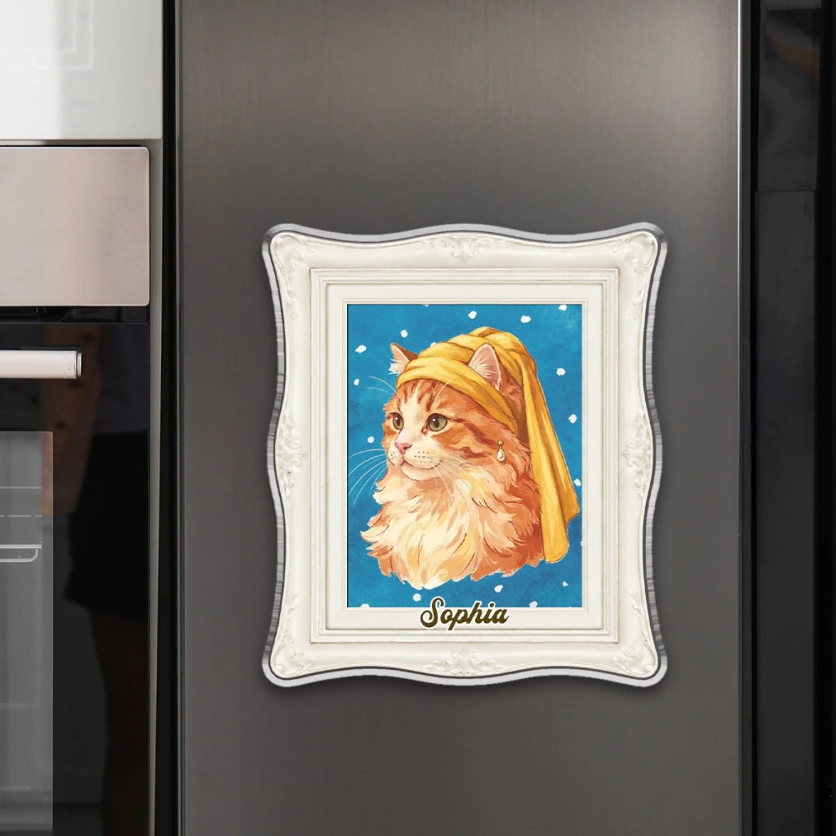 Paws Make Life Better - Personalized Acrylic Magnet