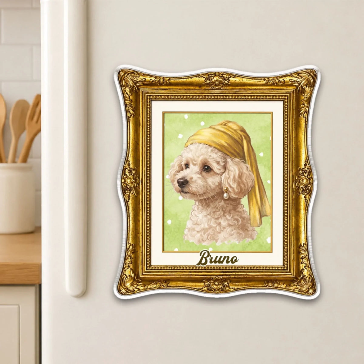 Paws Make Life Better - Personalized Acrylic Magnet