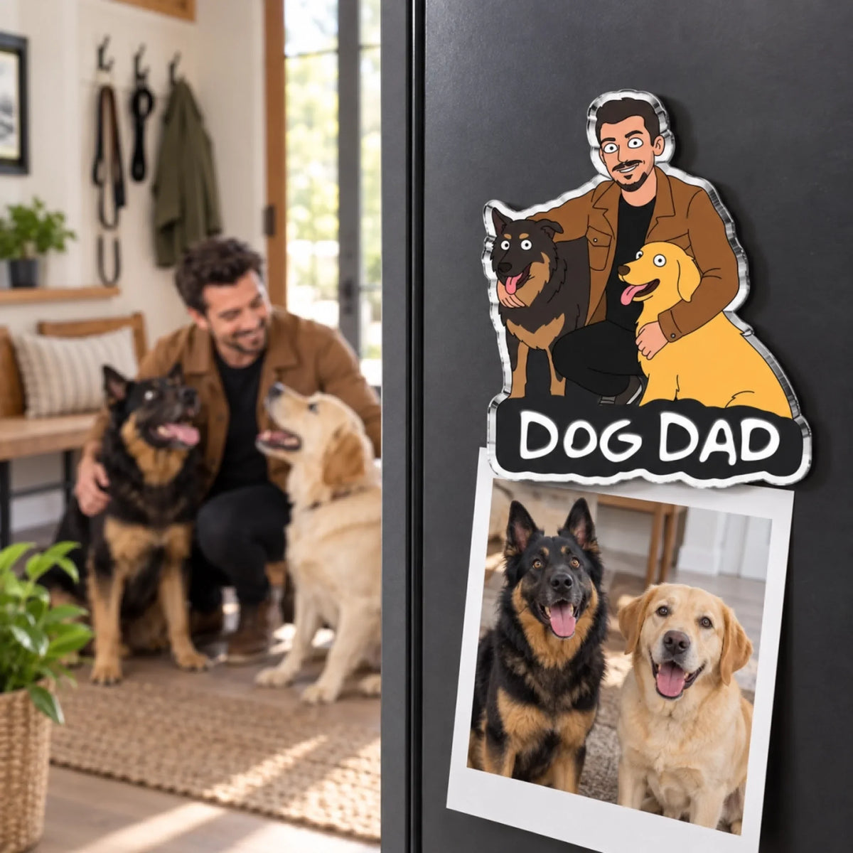 Life Is Better With My Pet - Personalized Acrylic Magnet