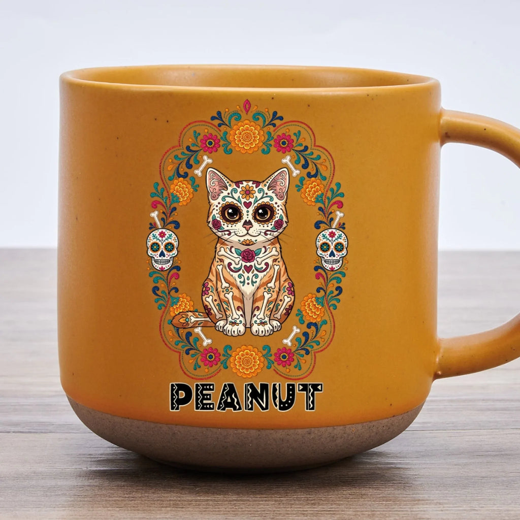 Custom Christmas Birthday Gifts For Dog Lovers • Our Pet Memory - Personalized Pottery Mug