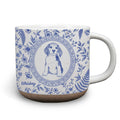 Custom Christmas Birthday Gifts For Pet Lovers • Love Comes With Four Paws - Personalized Pottery Mug