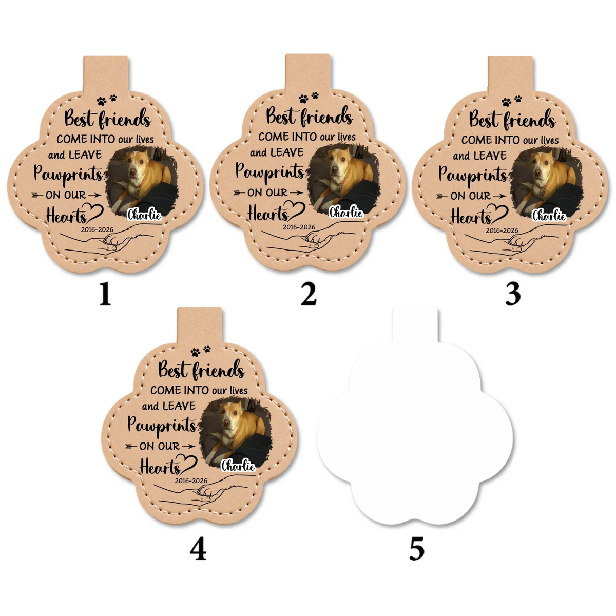 Miss You So Much - Personalized Pet Fur Keychain