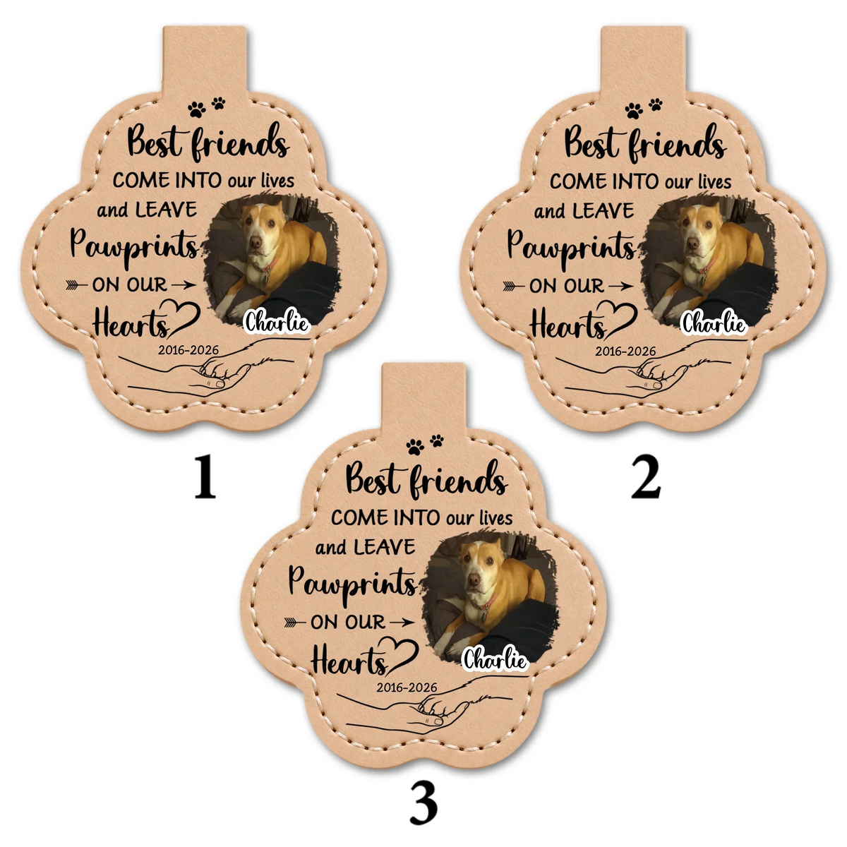 Miss You So Much - Personalized Pet Fur Keychain