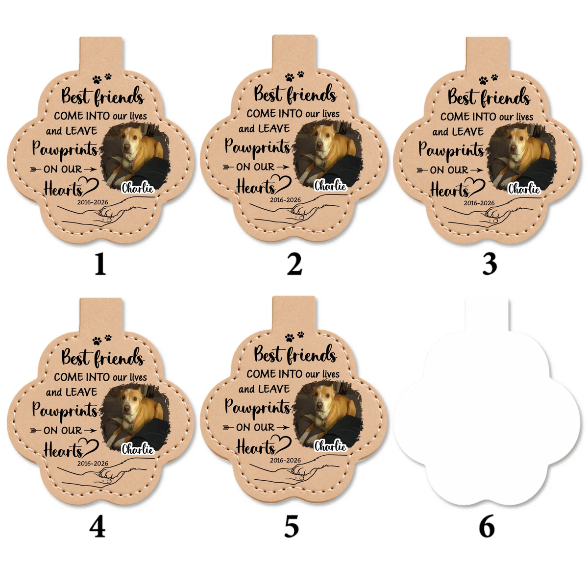 Miss You So Much - Personalized Pet Fur Keychain
