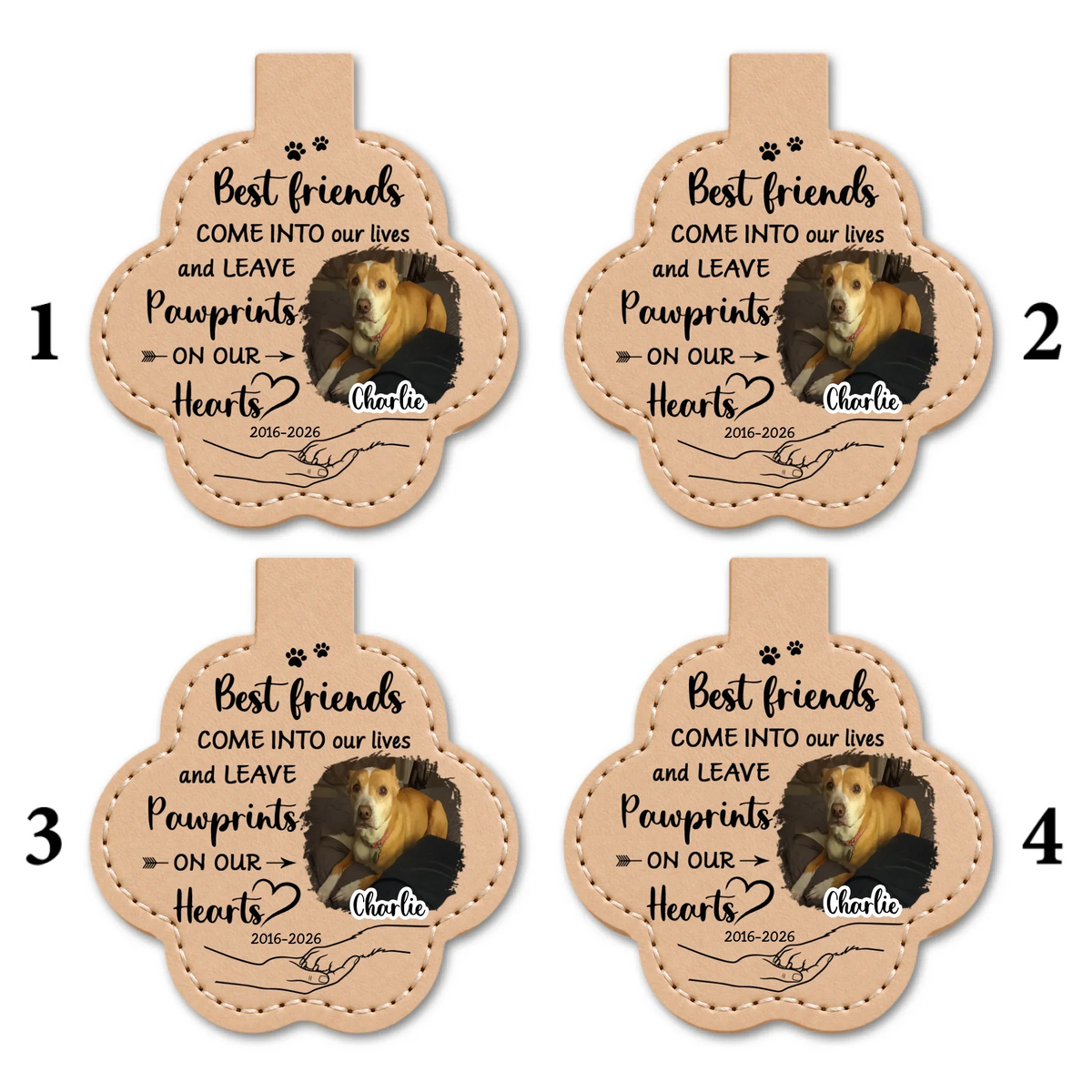 Miss You So Much - Personalized Pet Fur Keychain