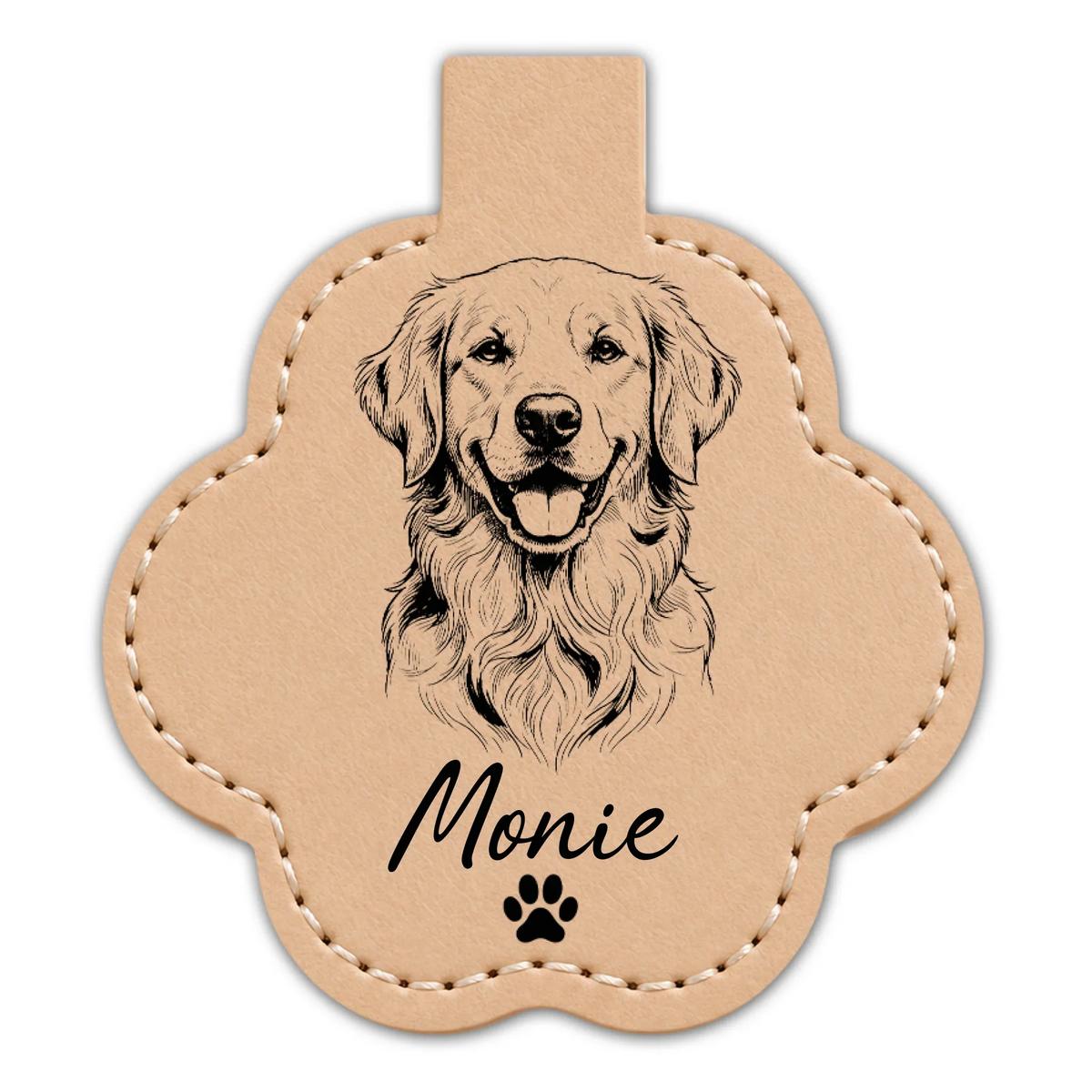 Forever By My Side - Personalized Pet Fur Keychain