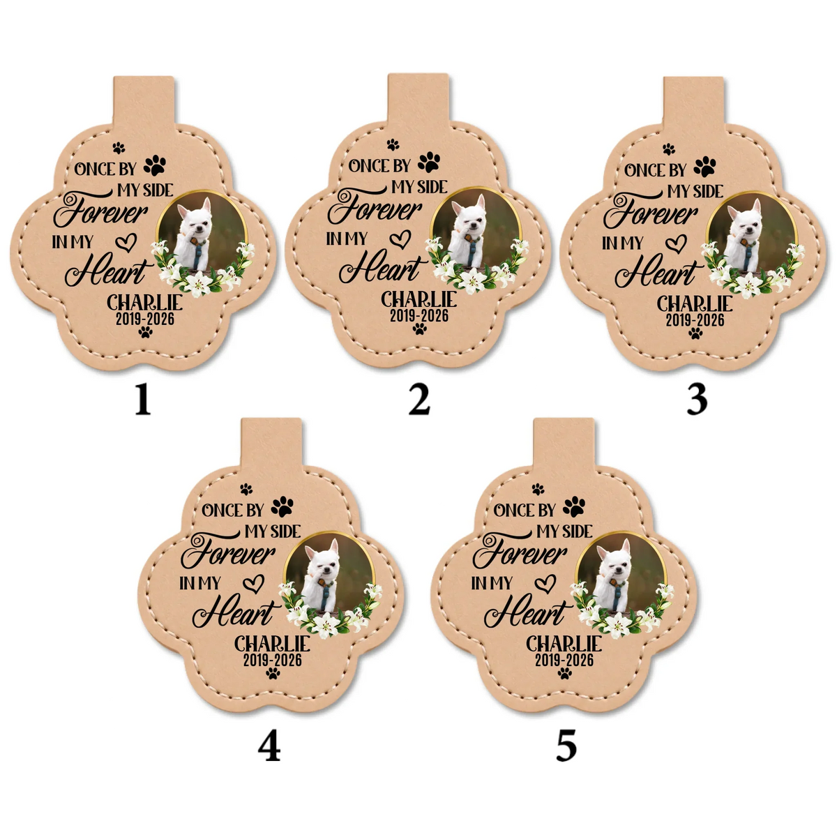 Always Love You - Personalized Pet Fur Keychain
