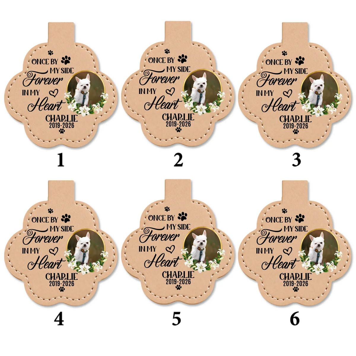 Always Love You - Personalized Pet Fur Keychain