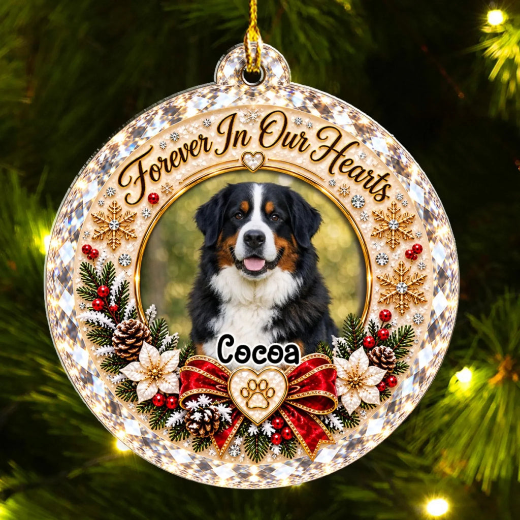 Beloved Forever - Personalized 3D Effect Acrylic Ornament