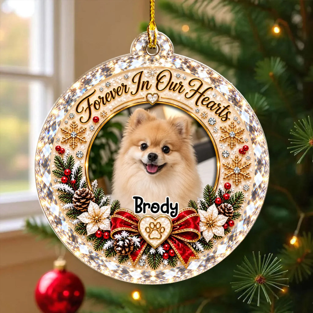Beloved Forever - Personalized 3D Effect Acrylic Ornament