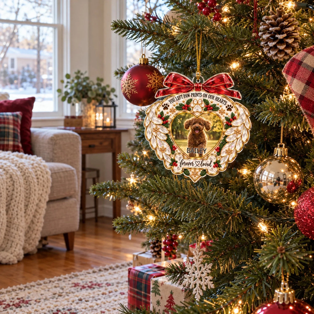 A Lasting Love - Personalized 3D Effect Acrylic Ornament