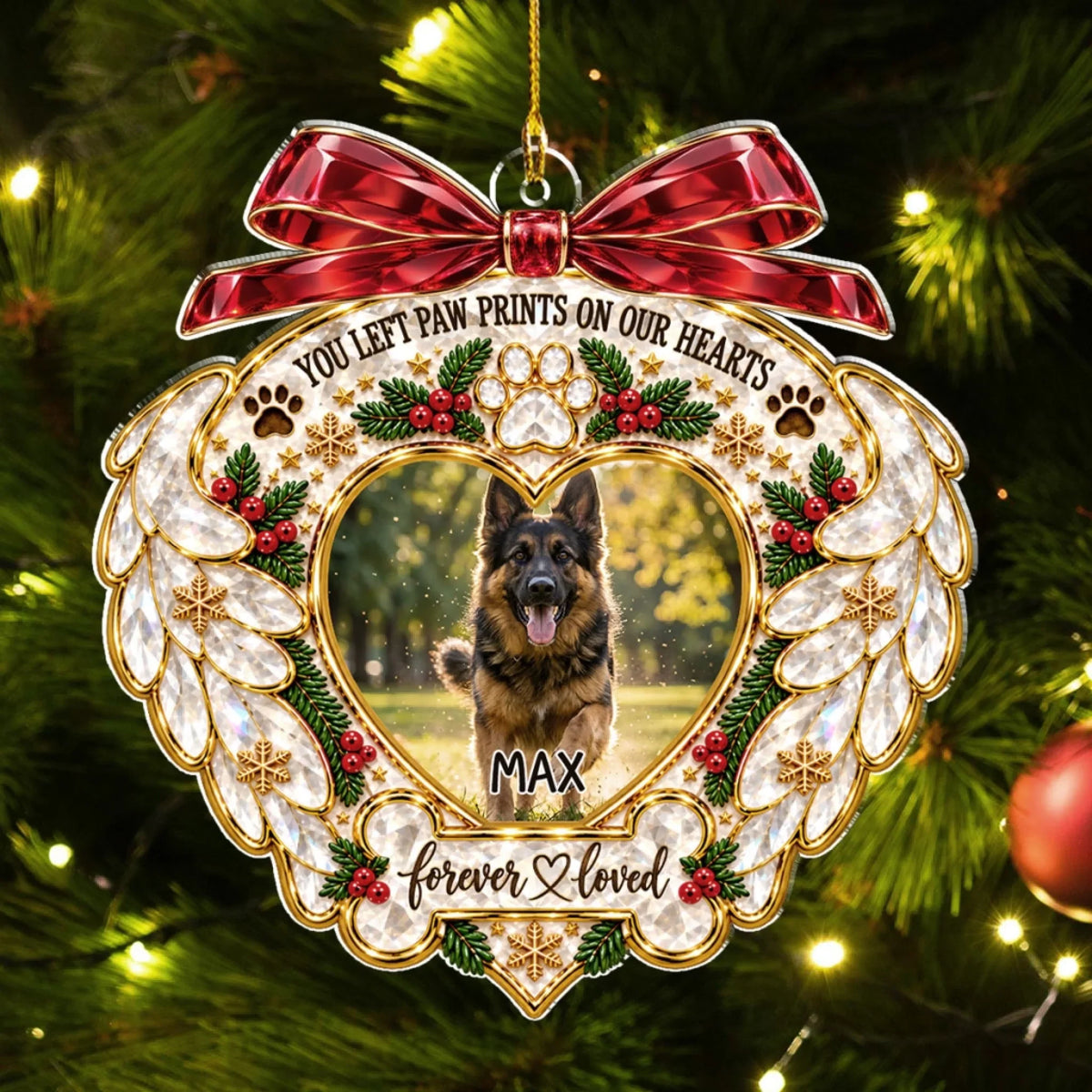 A Lasting Love - Personalized 3D Effect Acrylic Ornament
