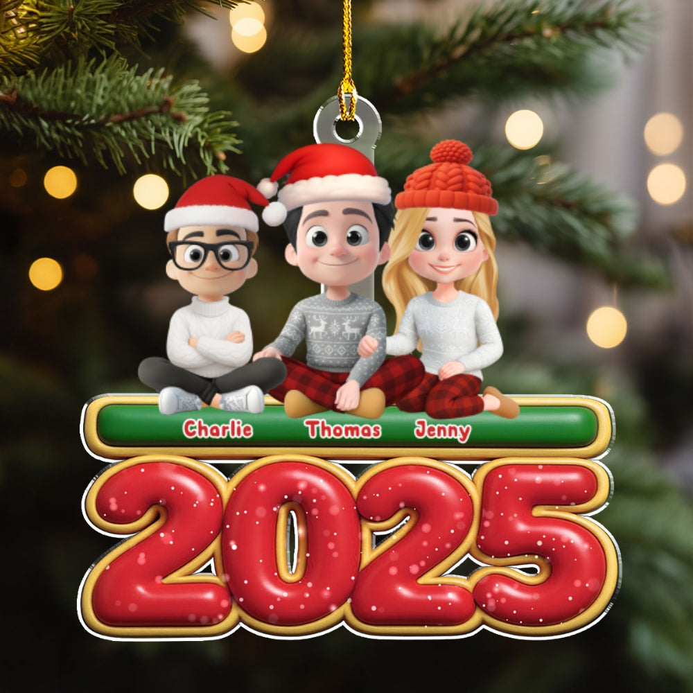 We And Our Kids Pet Version - Personalized Acrylic Ornament