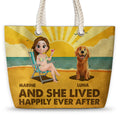New Happily Ever After - Personalized Beach Bag