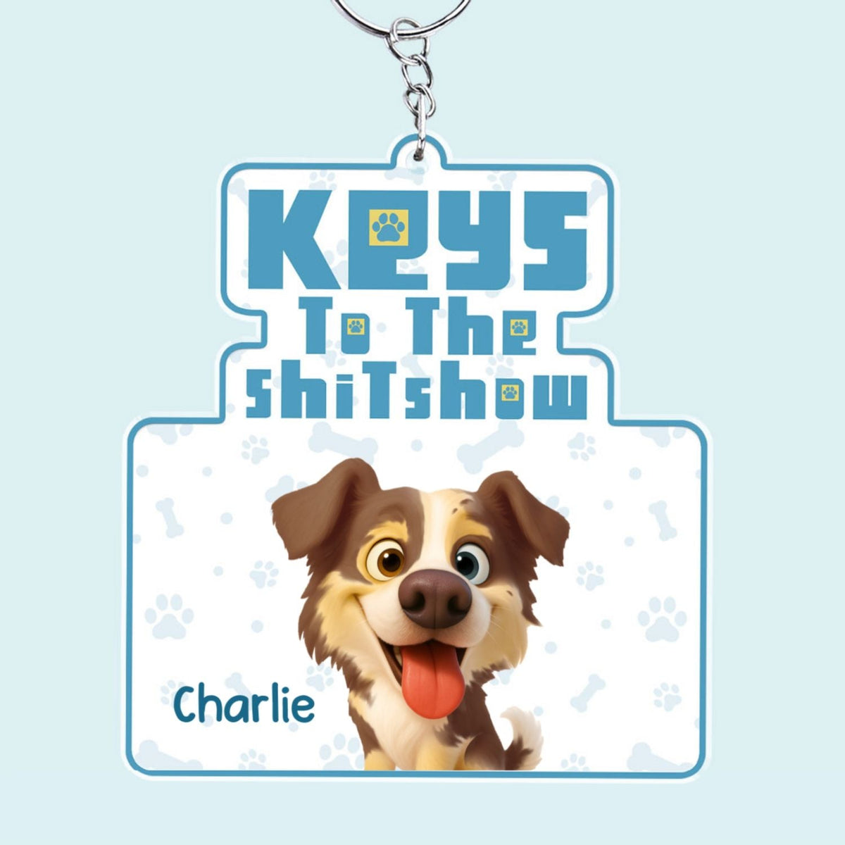 Keys To The Show - Personalized Acrylic Keychain