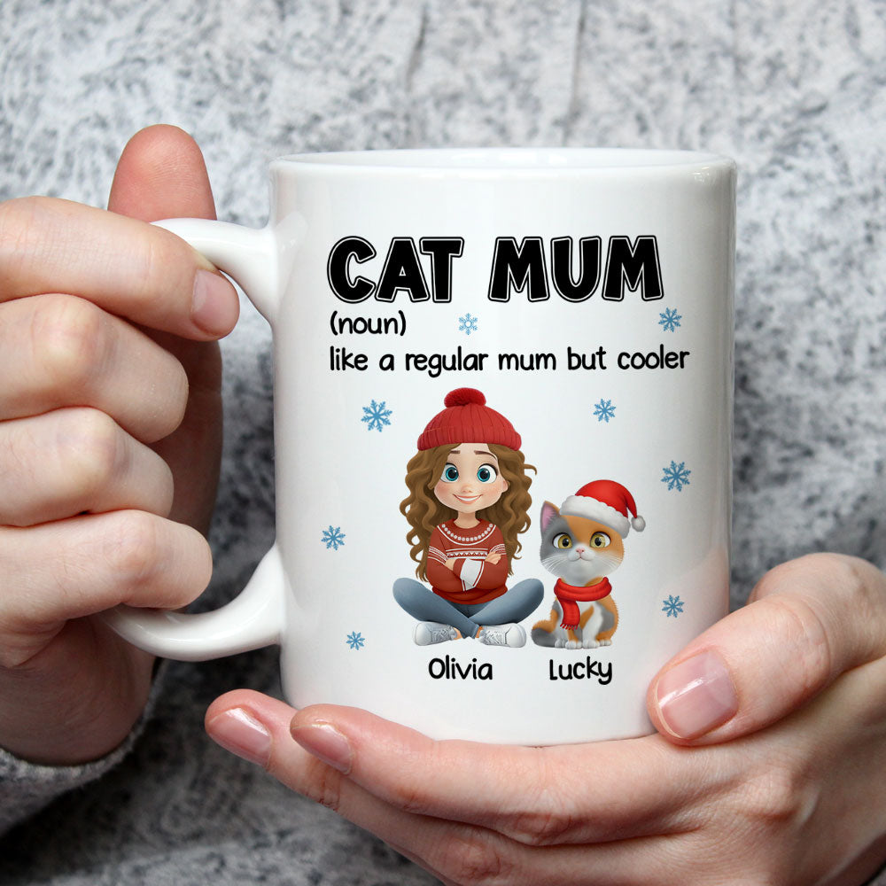 Custom Christmas Birthday Gifts For Pet Lovers • But Cooler Pet Version - Personalized Coffee Mug