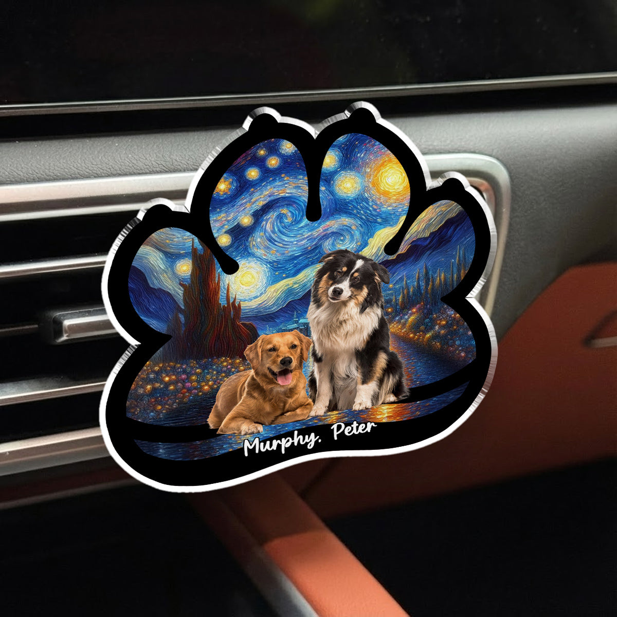 Lay Here With Me Photo - Personalized Car Vent Clip