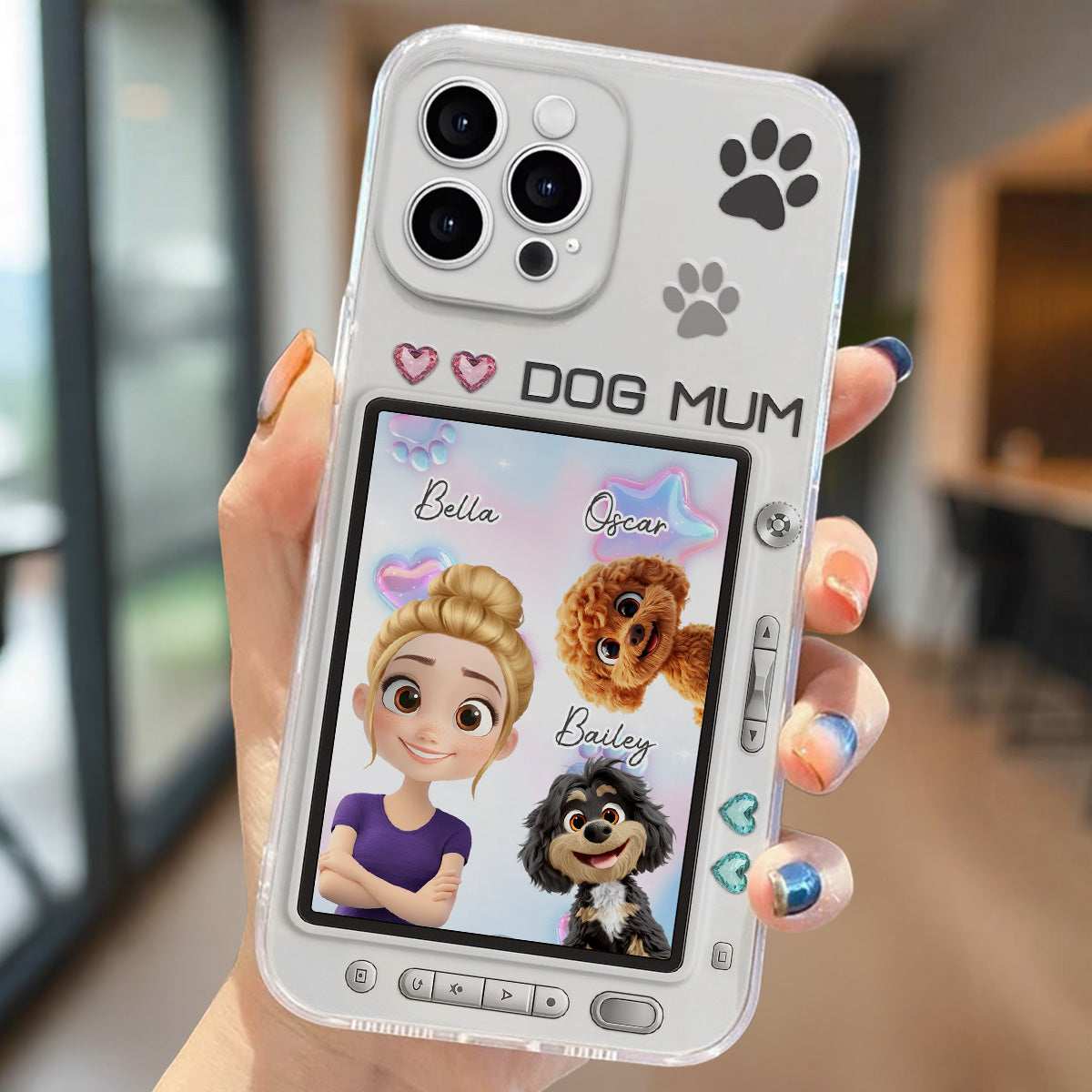 Digital Dog Mom - Personalized Phone Case