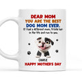 Custom Mother's day Birthday Gifts For Dog Mom, Dog Lovers • Bite And Run To You - Personalized Coffee Mug