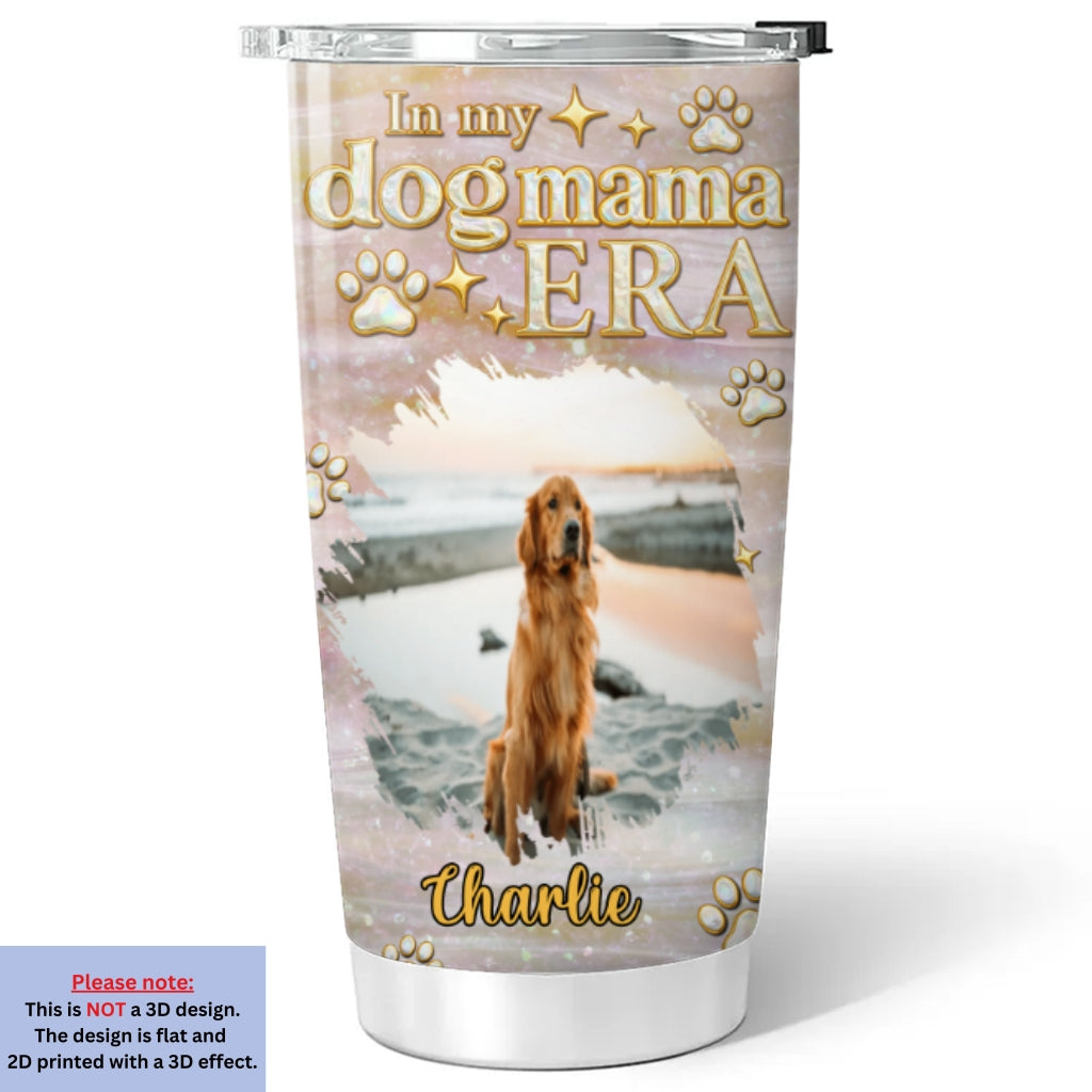 Custom Photo Christmas Birthday Gifts For Dog Mom, Dog Lovers • Cannot Be Bothered Photo - Personalized 3D Effect Tumbler