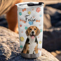 Custom Photo Christmas Birthday Gifts For Pet Lovers • Cute Fur Baby Photo - Personalized 3D Inflated Effect Tumbler