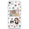 Dog Mom For Life - Personalized 3D Inflated Effect Phone Case