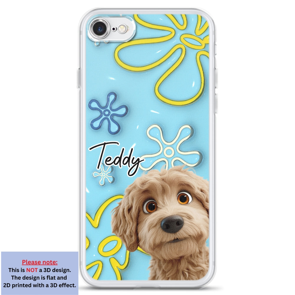 Sponge Dog - Personalized 3D Inflated Effect Phone Case