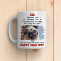 Custom Photo Christmas Birthday Gifts For Dog Lovers • More Than Woofs Can Say Photo- Personalized Coffee Mug