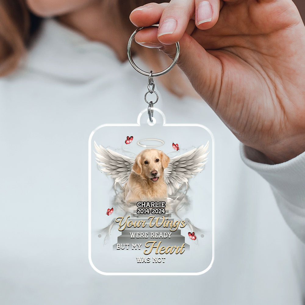Until We Meet Again - Personalized Acrylic Keychain
