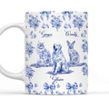 Custom Christmas Birthday Gifts For Dog Mom, Dog Lovers • Fond Of You Pet Ver - Personalized Coffee Mug