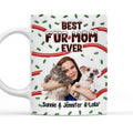 Custom Photo Mother's day Birthday Gifts For Cat Mom, Cat Lovers • Best Dog Mom Dad Cake Pet Photo - Personalized 3D Inflated Effect Mug