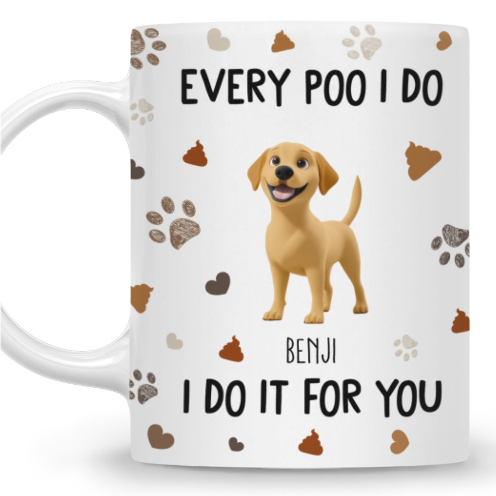 Custom Mother's Father's day Birthday Gifts For Dog Lovers • Do It For You - Personalized Coffee Mug