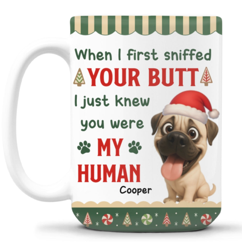 Custom Christmas Birthday Gifts For Dog Lovers • I Just Knew - Personalized Coffee Mug