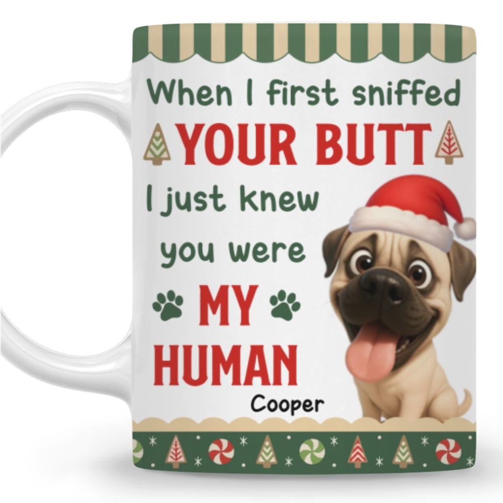 Custom Christmas Birthday Gifts For Dog Lovers • I Just Knew - Personalized Coffee Mug