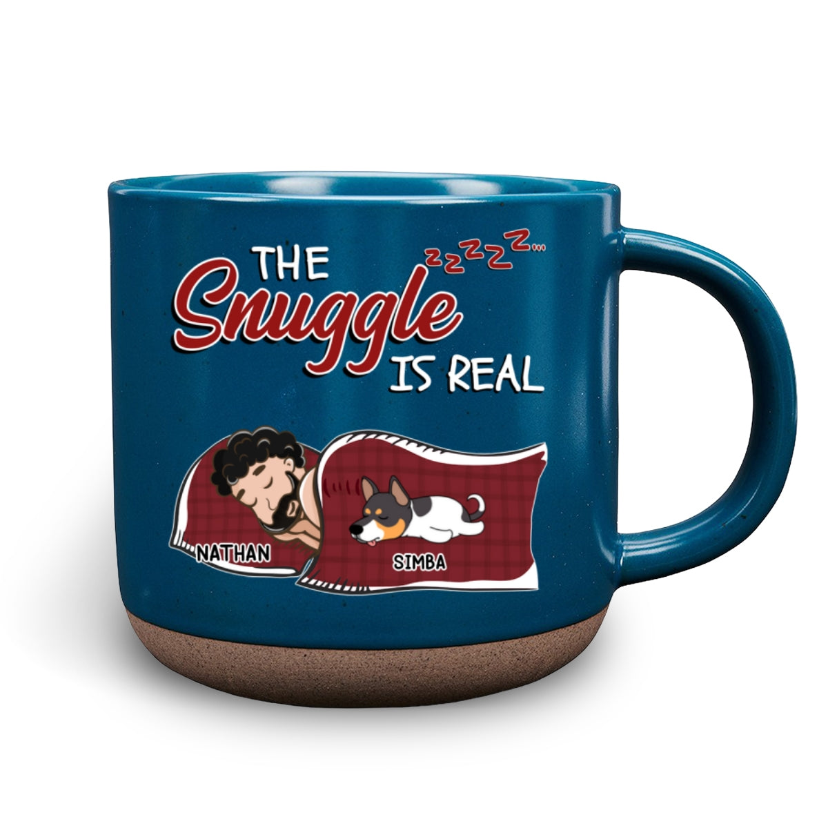 Custom Christmas Birthday Gifts For Dog Lovers • The Cuddle - Personalized Pottery Mug