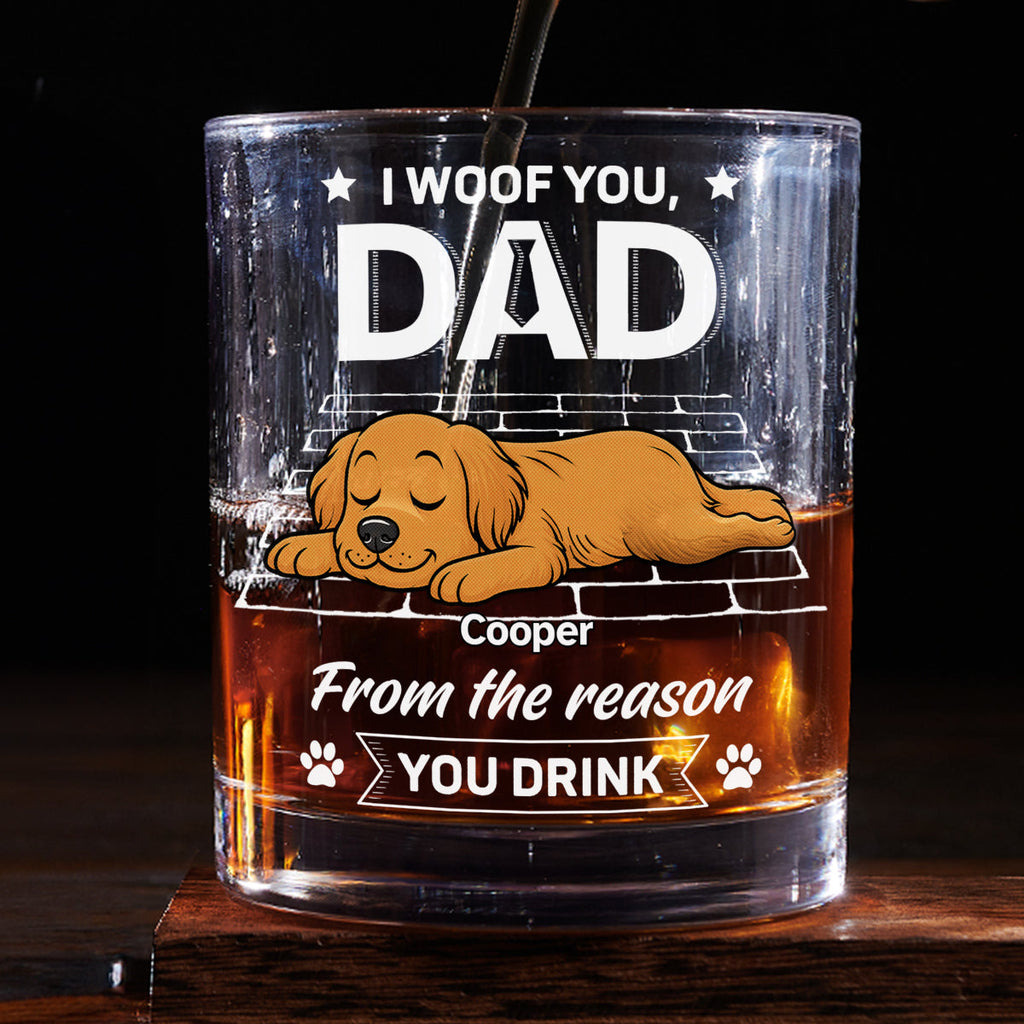 I Know The Reason Why - Personalized Whiskey Glass
