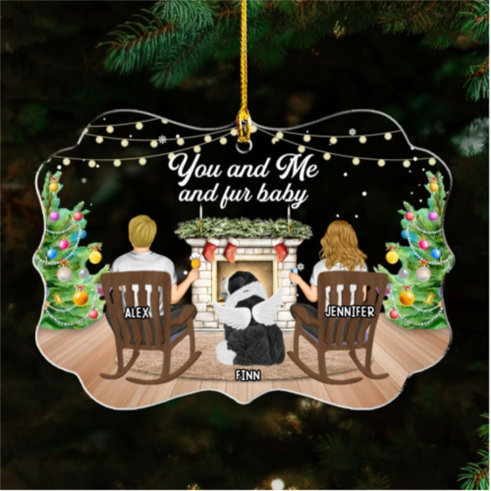You And Me - Personalized Acrylic Ornament