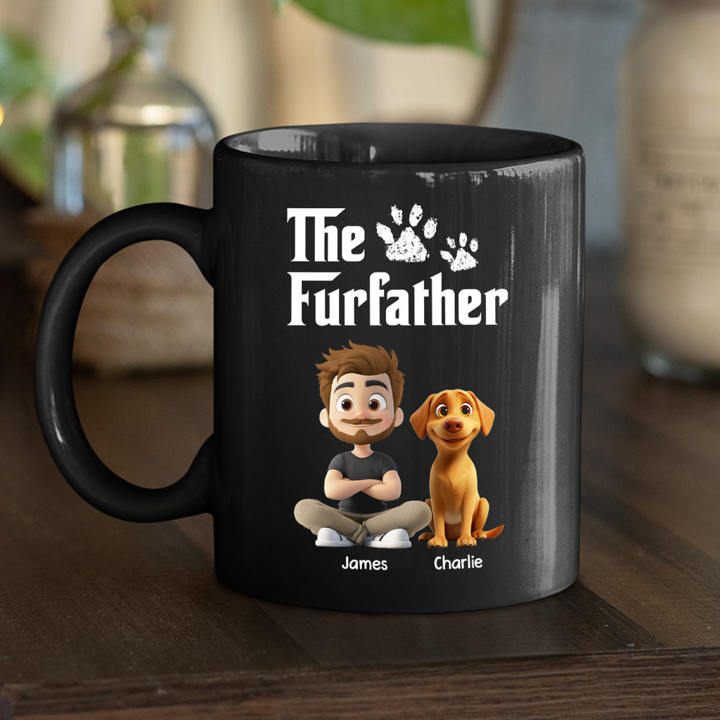 Custom Father's day Birthday Gifts For Cat Dad, Cat Lovers • Cool Pet Father - Personalized Coffee Mug