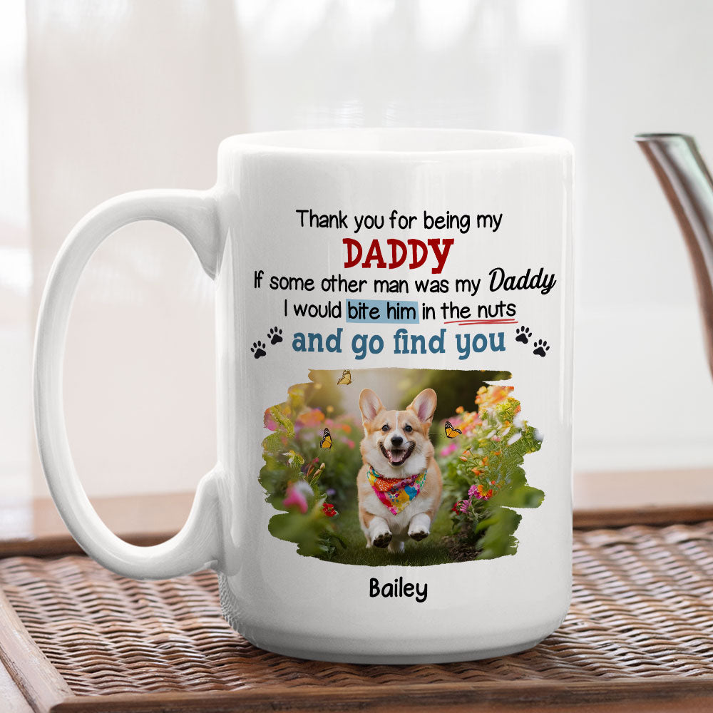 Custom Photo Christmas Birthday Gifts For Dog Lovers • Go To Find You Photo - Personalized Coffee Mug