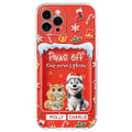 Us Under The Mistletoe - Personalized 3D Effect Phone Case