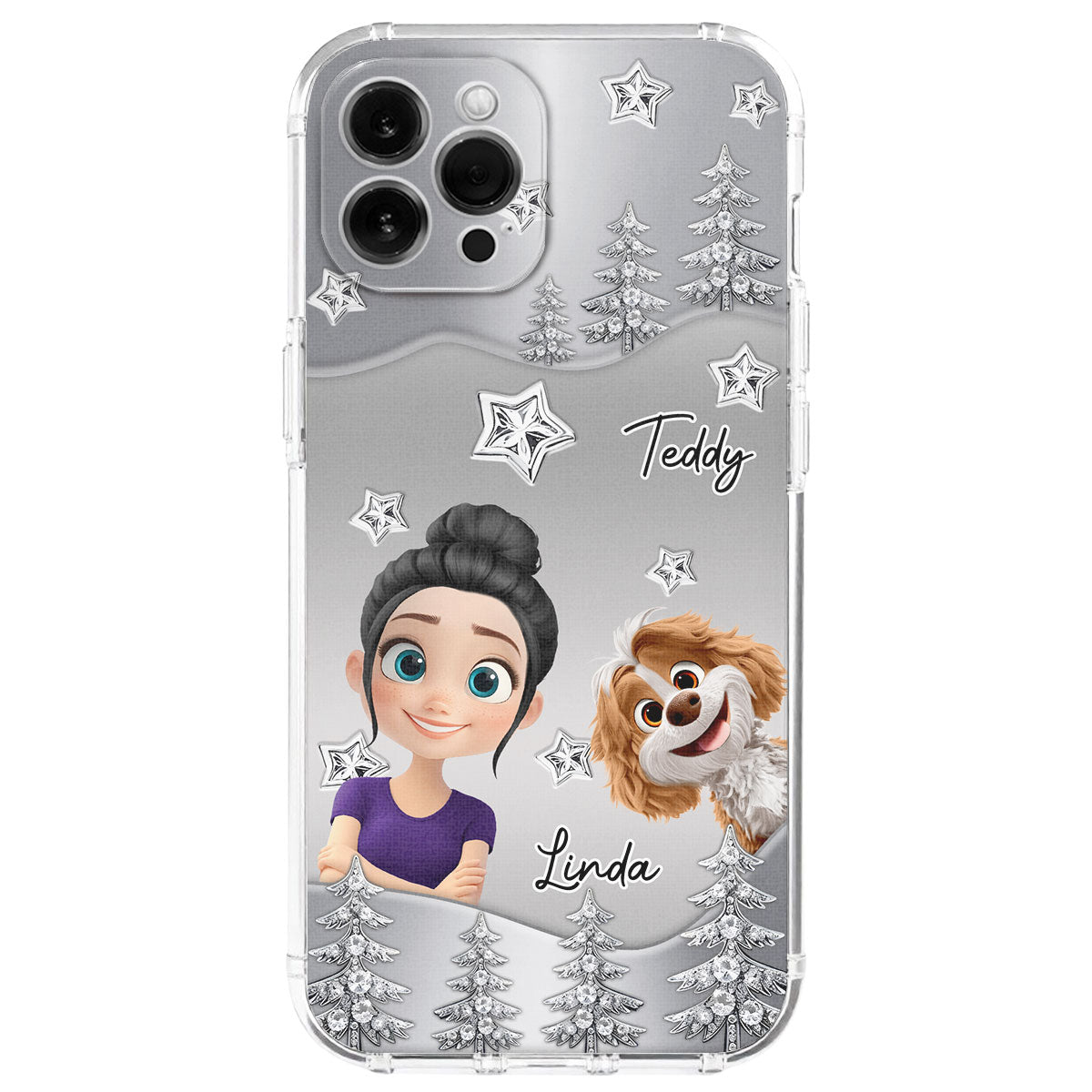 Beside You - Personalized 3D Effect Phone Case
