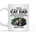 Custom Photo Mother's day Birthday Gifts For Cat Mom, Cat Lovers • We Would Claw Photo - Personalized Coffee Mug