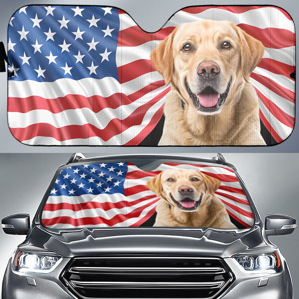 Life Is Better With Pets - Personalized Car Sunshade